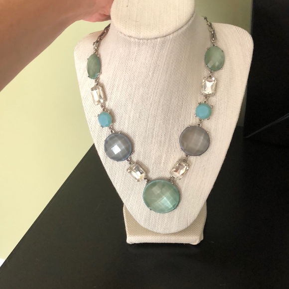 LOFT Jewelry - LOFT Blue, green and silver necklace
